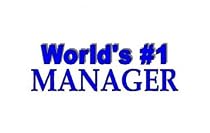 World's Number One Manager Bib and Onesie