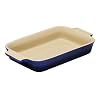 Le Creuset Stoneware Rectangular Dish, 26 cm, Graded Blue