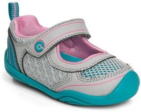 pediped Racer Grip-N-Go Mary Jane (Toddler/Big Kid),Vapor Racer Jane,18 EU (3.5 M US Big Kid)
