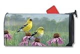 Goldfinch Meadow Magnetic Mailbox Cover