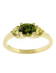 Oval Composer CZ Ring