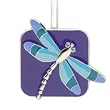 Finders Key Purse Dragon Fly Keychain