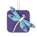 Finders Key Purse Dragon Fly Keychain