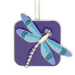 Finders Key Purse Dragon Fly Keychain