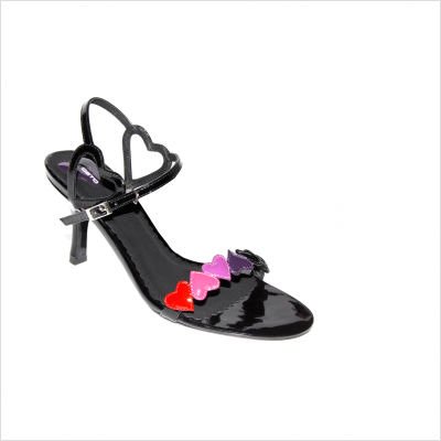 Love Heart IV-Black6 Color: Black, Size: 6 Available in Multiple Colors!