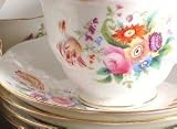 Review Coalport  / Coalport Junetime Small Cup and Saucer
