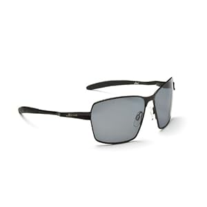Optic Nerve Axel Polarized Sunglass (Shiny Black, Smoke)