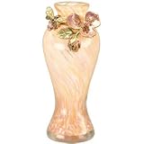 Jay Strongwater Dogwood & Bee Mini Vase