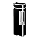 Dunhill Black Lacq./Palladium Rollagas Lighter