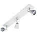 Kitchen & Housewares : Polar White 3 Lamp Spot Light Track