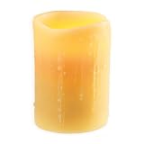 Battery Operated Flicker Candle 3x4.5 Beeswax