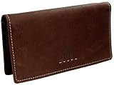 Fossil Wallet - Pop Stitch Checkbook Cover (Color: Espresso)