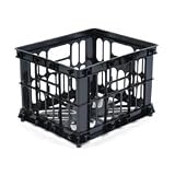 Office Products : Rubbermaid 44806 Letter/Legal Crate-A-Filet, 14w x 17d x 11-1/4h, Black