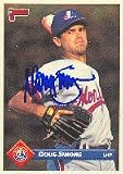Doug Simons, Montreal Expos Autographed Card