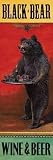 Black Bear Wine Beer - Artist: Penny Wagner - Art Print Poster Size: 12.00 by 36.00 inches