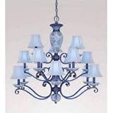 Casual Tapestry Chandelier/Dinette BY Classic Lighting