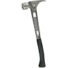 Stiletto TB15SC TiBone 15-Ounce Titanium Smooth Face Hammer (Curved Handle)