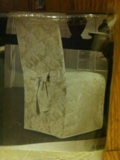 Dining Chair Cover, Ivory