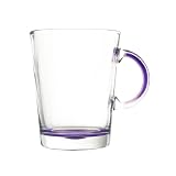 Liberty Glass Mug Purple Kitchen & Housewares