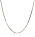 Amazon Collection 14k Rose Gold .55mm Italian Box-Chain Necklace
