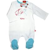 Kaloo PJ with Feet-White (6 Months)