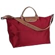 Longchamp Le Pliage Expandable Duffle, Red