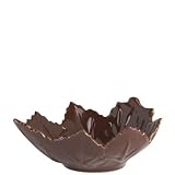 Vietri Cioccolata Small Grape Leaf Bowl (Set Of 2) 7 In L X 6 In W