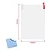 BIRUGEAR 7 inch Universal Premium HD Guard Film Clear LCD Screen Protector for Ematic FunTab Pro 7-inch Kid Safe Tablet / Ematic FunTab 4GB FTABCB-2 / FTABCP-2 7-inch Tablet with Microfiber Cloth