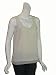 THAKOON Silk Sandwashed Tank Top in Ivory