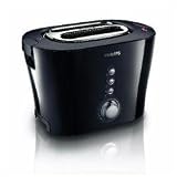 Philips HD2630/20 Toaster Viva Collection, schwarz
