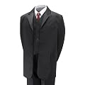 Jungen 5 St�ck schwarzen Anzug im Alter von 6 Monaten bis 15 Jahren BLACK 5 PIECE SUIT