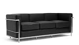 Le Corbusier-style de Petite Leather Sofa