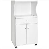 IMAGE OF Microwave Cart - White