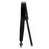 guitar strap Planet Waves 2 5 Deluxe Leather Guitar Strap Black Electronics guitar strap