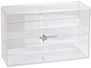 3 Shelf Countertop Display in Acrylic Finish 21¼ W x 13¼ H x 7 D Inches