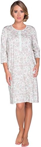 Italian Fashion IF Womens Night Dress Petunia 0111 Mint XL
