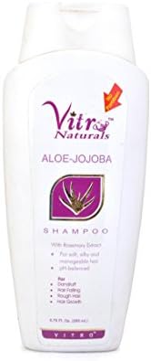 Vitro Naturals Aloe Jojoba Shampoo - 200 ml