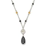 Pittsburgh Steelers Crystal Logo Necklace