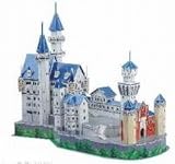 3d Neushwanstein Castle Germany Puzzle Model