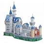 3d Neuschwanstein Castle Germany Puzzle Model