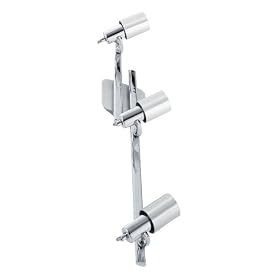 Eglo 88381A Sines, Chrome, 3-Light Track Light Fixture by Eglo