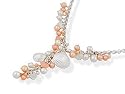 Clogau 9ct Rose Gold And Silver Beachcomber Necklet