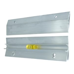 Hangman Products HP-6-2 6-Inch Heavy-Duty Mirror and Picture Hanger, Aluminum, 2-Pack