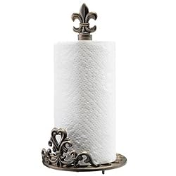 Fleur de Lis Paper Towel Holder