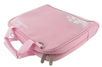 Lenovo S10 10.2-Inch Ideapad Netbook Carrying Bag with Shoulder Strap (Hawaiian Flower Design - Pink)