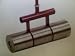 TBC 100# LINOLEUM FLOOR ROLLER: For Linoleum, Vinyl Sheet, Vinyl Tile, Cork Tile & Waterproof Membranes. Inset Axel Elimates Marking Walls. Smooth & Quiet Operation. Solid Steel Roller Sections Detachable 36 Handle, Threaded, Comfortable Hand Grips