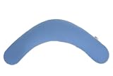 Produkt-Bild: Theraline das Original-Stillkissen mit Mikroperlenf&uuml;llung inkl. Jerseybezug , 29 Mittelblau