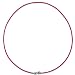 Pink 2mm Leather Cord Necklace Choker Hook Clasp Sizes 16