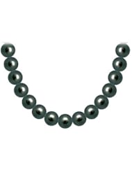 Akoya Cultured Pearl Necklace 14K White Gold 11 MM