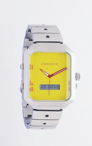 Android Men's Super Plexus Stainless Steel Bracelet Watch